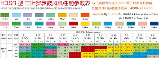 300口徑羅茨風機參數(shù).jpg